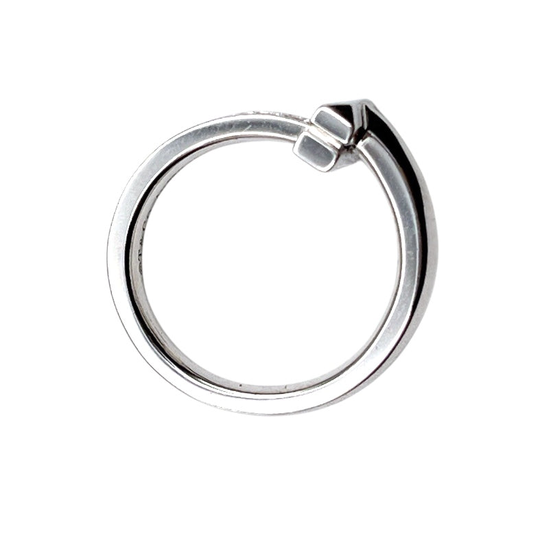 ティファニー TIFFANY＆CO Tワンリング K18WG/ダイヤモンド　ジュエリー