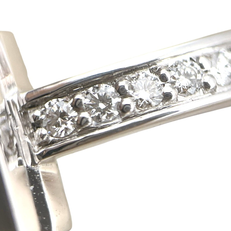ティファニー TIFFANY＆CO Tワンリング K18WG/ダイヤモンド　ジュエリー