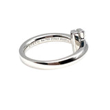ティファニー TIFFANY＆CO Tワンリング K18WG/ダイヤモンド　ジュエリー