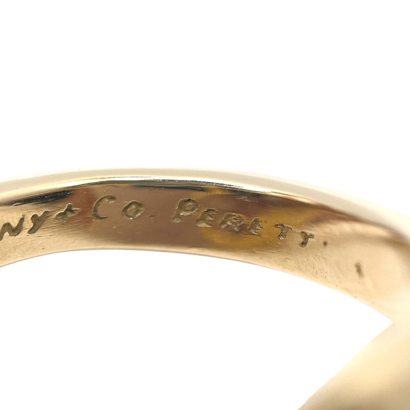 ティファニー TIFFANY＆CO オープンハートリング ゴールド K18YG ジュエリー