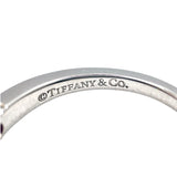 ティファニー TIFFANY＆CO エンブレイスリング Pt950/ピンクサファイヤ/ダイヤモンド ジュエリー