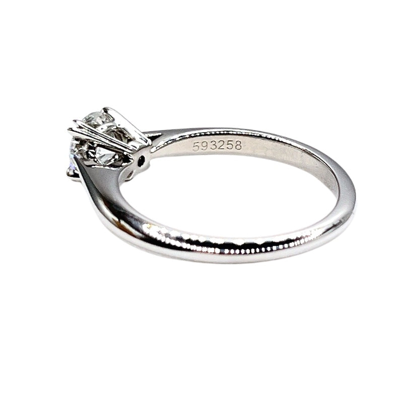 ハリーウィンストン HARRY WINSTON ソリティアエンゲージメントリング プラチナ Pt950/ダイヤモンド ジュエリー