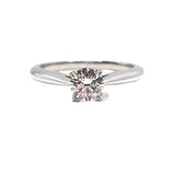 ハリーウィンストン HARRY WINSTON ソリティアエンゲージメントリング プラチナ Pt950/ダイヤモンド ジュエリー