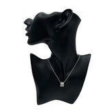 ブルガリ BVLGARI ビーゼロワンネックレスフルダイヤ ホワイトゴールド 750 ジュエリー