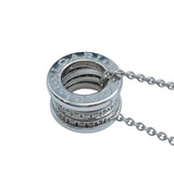 ブルガリ BVLGARI ビーゼロワンネックレスフルダイヤ ホワイトゴールド 750 ジュエリー