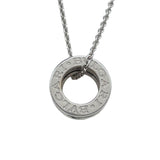 ブルガリ BVLGARI ビーゼロワンネックレスフルダイヤ ホワイトゴールド 750 ジュエリー
