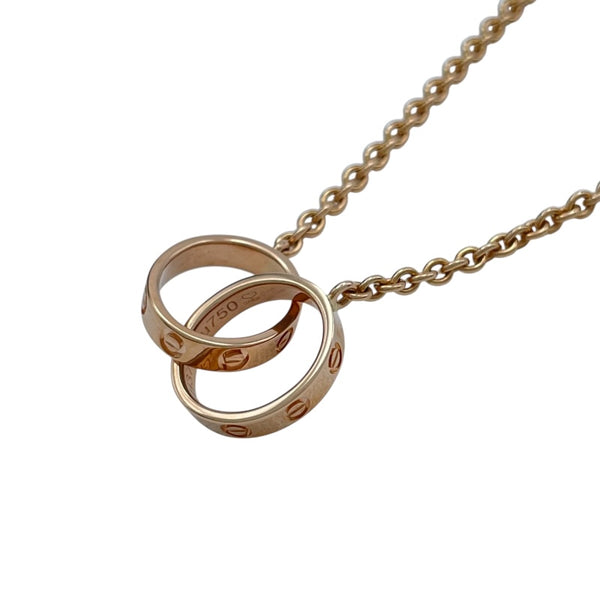 カルティエ Cartier ベビーラブネックレス ピンクゴールド Au750 ジュエリー