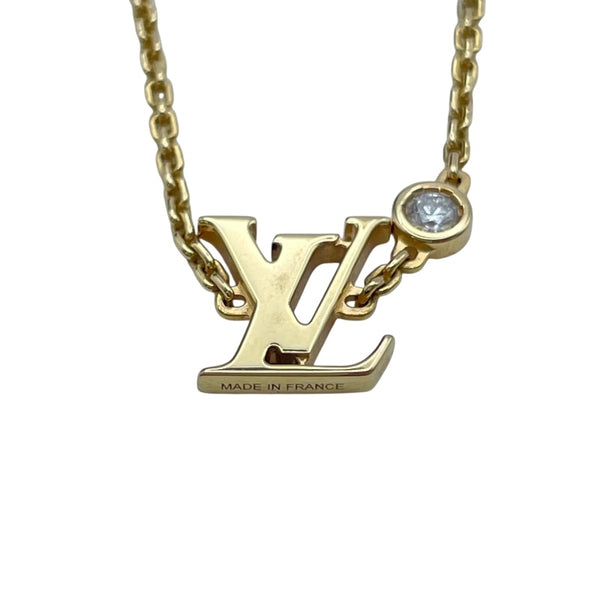 ルイ・ヴィトン LOUIS VUITTON パンダンティフ イディールブロッサム ネックレス ゴールド Au750 ダイヤモンド ジュエリー