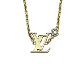 ルイ・ヴィトン LOUIS VUITTON パンダンティフ イディールブロッサム ネックレス ゴールド Au750 ダイヤモンド ジュエリー