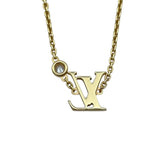 ルイ・ヴィトン LOUIS VUITTON パンダンティフ イディールブロッサム ネックレス ゴールド Au750 ダイヤモンド ジュエリー