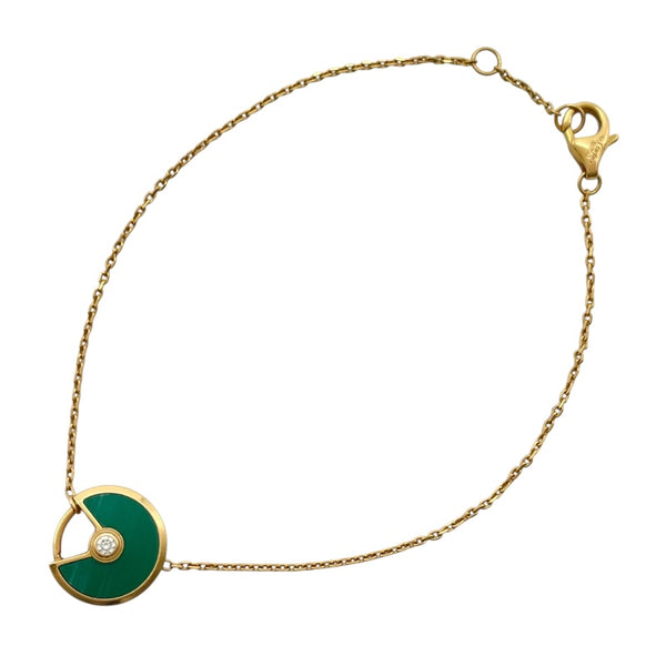 カルティエ Cartier アミュレットブレスレットXS ゴールド Au750 ジュエリー