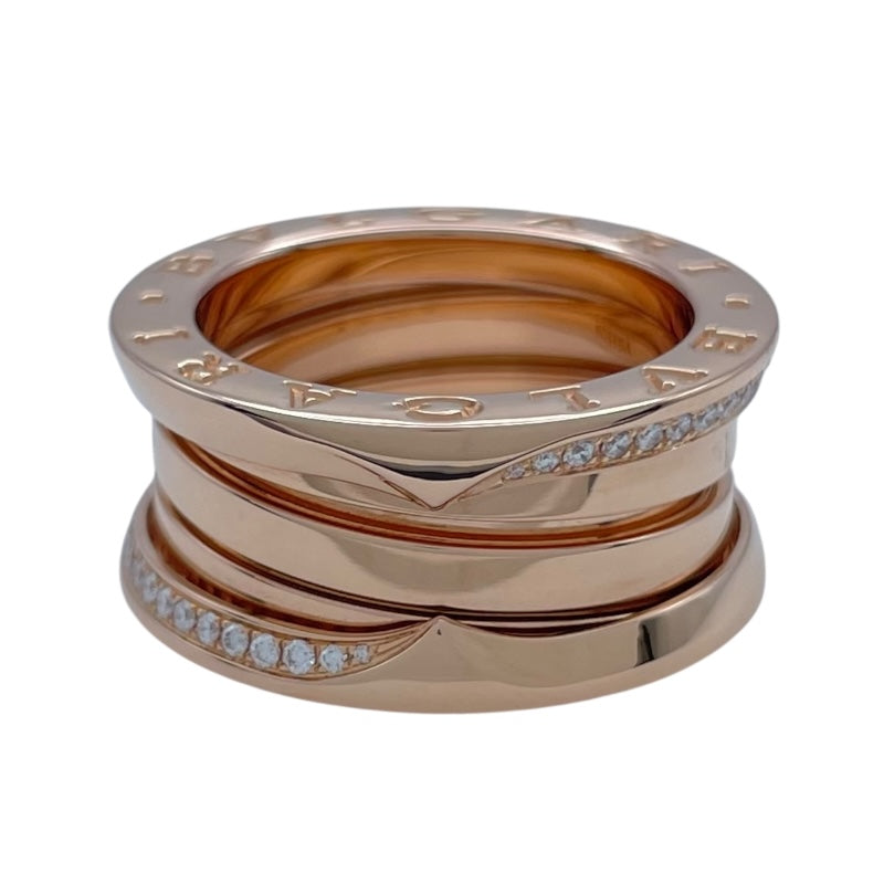 ブルガリ BVLGARI ビーゼロワンリング3バンド(S) ピンクゴールド Au750 ジュエリー