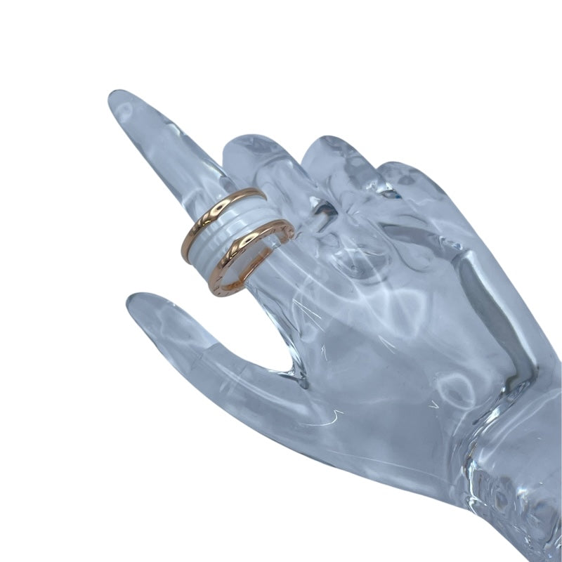 ブルガリ BVLGARI ビーゼロワンリング4バンド(M) ピンクゴールド Au750 ジュエリー