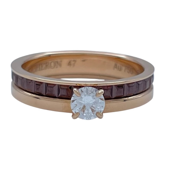 ブシュロン BOUCHERON キャトルクラシックリテールリング ピンクゴールド Au750 ジュエリー