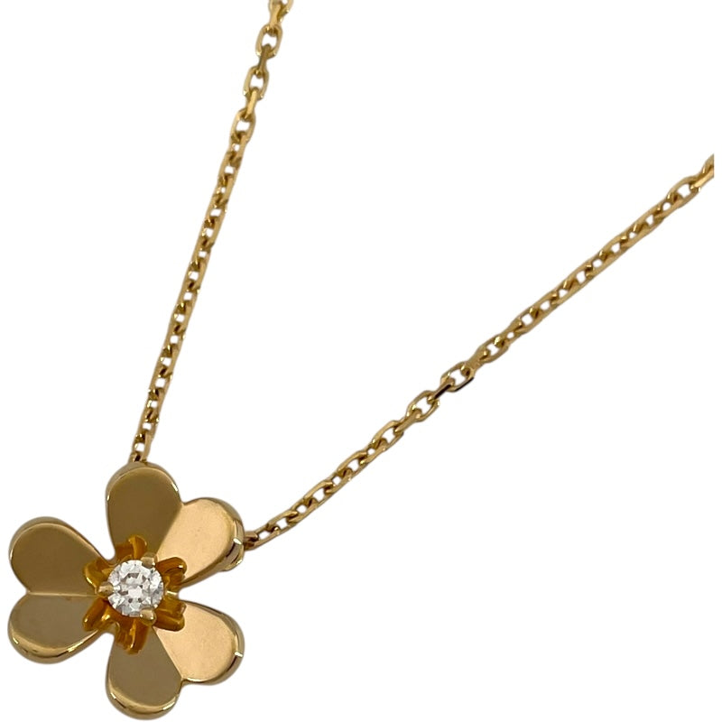ヴァンクリーフ＆アーペル Van Cleef & Arpels フリヴォルネックレスミニ ゴールド Au750 ジュエリー