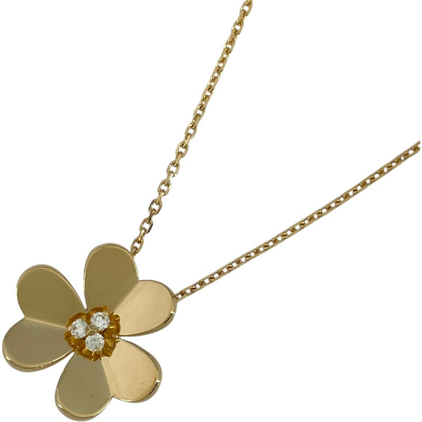 ヴァンクリーフ＆アーペル Van Cleef & Arpels フリヴォルネックレスラージ ゴールド Au750 ジュエリー
