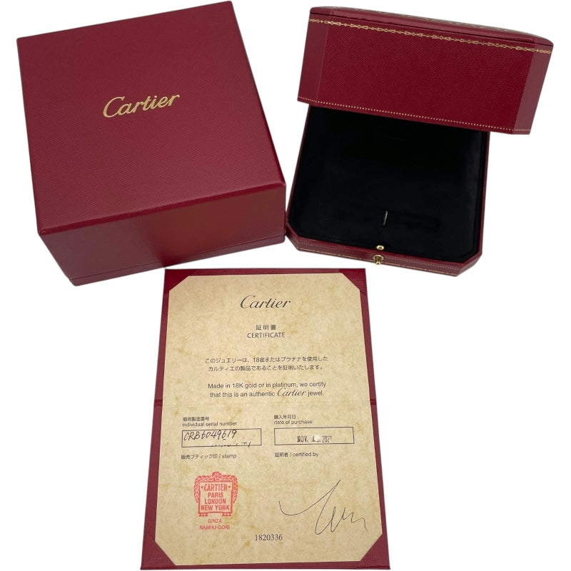 カルティエ Cartier エクルドゥカルティエブレス ホワイトゴールド Au750 ジュエリー