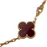 ヴァンクリーフ＆アーペル Van Cleef & Arpels ヴィンテージ アルハンブラ ブレス5P ゴールド Au750 ジュエリー