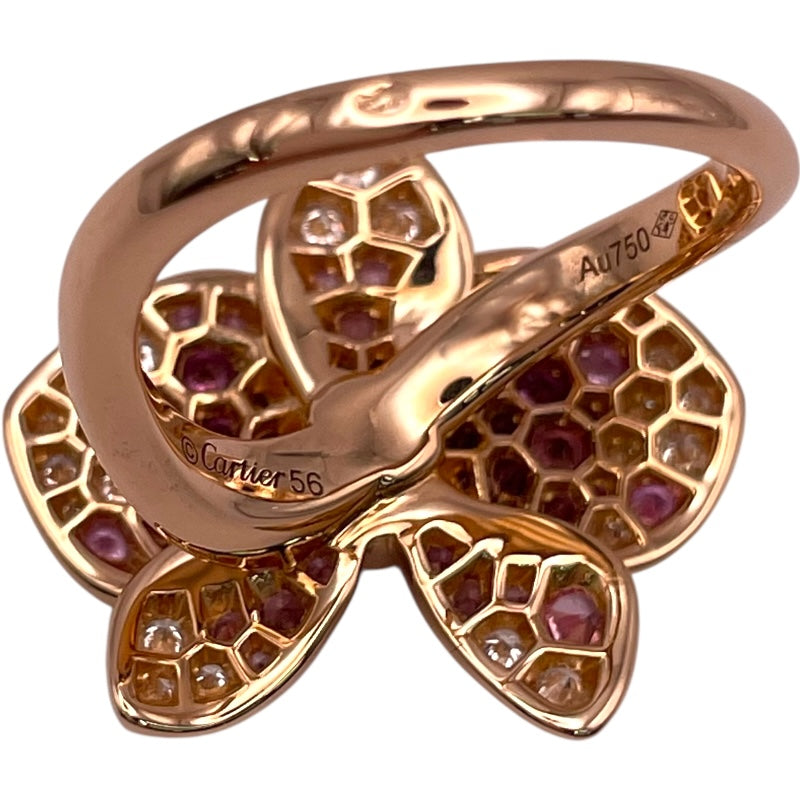 カルティエ Cartier カレスドルキデパルリング ピンクゴールド Au750 ジュエリー