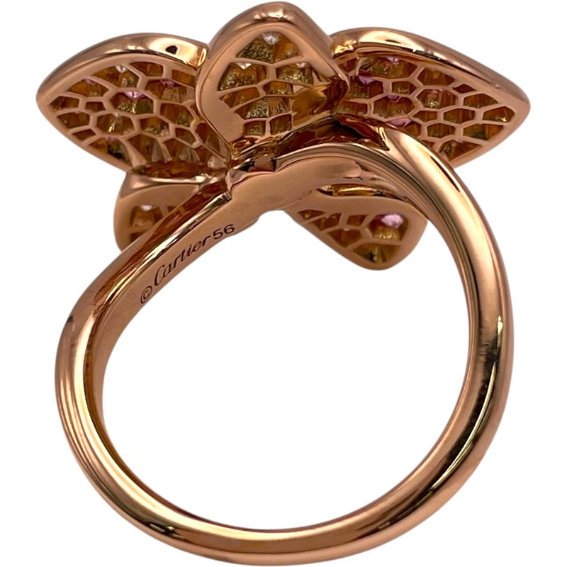 カルティエ Cartier カレスドルキデパルリング ピンクゴールド Au750 ジュエリー