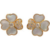 ヴァンクリーフ＆アーペル Van Cleef & Arpels コスモスイヤリングスモール ピンクゴールド Au750 ジュエリー