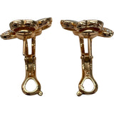 ヴァンクリーフ＆アーペル Van Cleef & Arpels コスモスイヤリングスモール ピンクゴールド Au750 ジュエリー