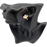 ヴァンクリーフ＆アーペル Van Cleef & Arpels コスモスイヤリングスモール ピンクゴールド Au750 ジュエリー