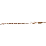 ティファニー TIFFANY＆CO ダイヤノットネックレス ピンクゴールド Au750 ジュエリー