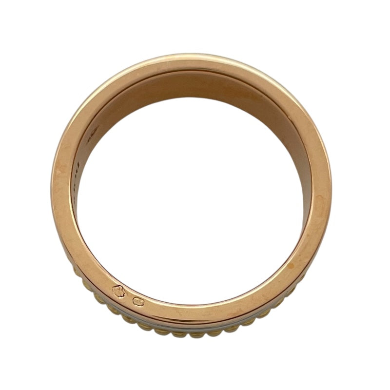 ブシュロン BOUCHERON キャトルクラシックスモールリング ゴールド/ホワイトゴールド/ピンクゴールド Au750/ブラウンPVD ジュエリー
