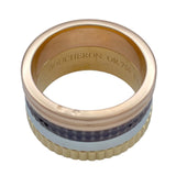 ブシュロン BOUCHERON キャトルクラシックラージ ゴールド/ホワイトゴールド/ピンクゴールド Au750/ブラウンPVD ジュエリー