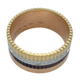 ブシュロン BOUCHERON キャトルクラシックラージダイヤリング ゴールド/ホワイトゴールド/ピンクゴールド Au750/ブラウンPVD ジュエリー