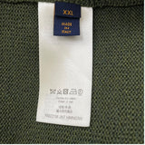 ルイ・ヴィトン LOUIS VUITTON ×NIGO ソフィスティケイテッドニットカーディガン HMN03W カーキ 羊毛 メンズ カーディガン