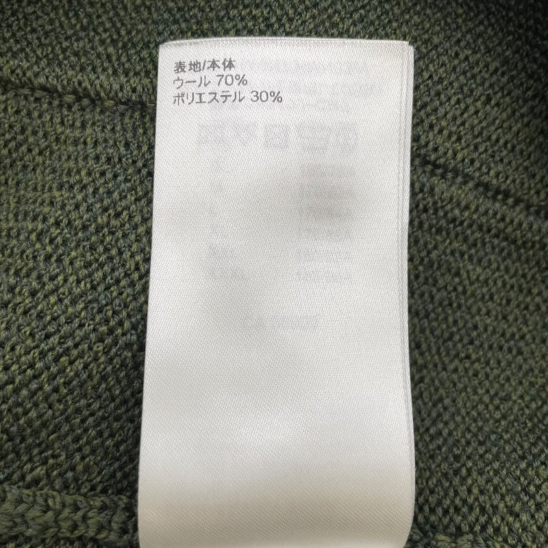 ルイ・ヴィトン LOUIS VUITTON ×NIGO ソフィスティケイテッドニットカーディガン HMN03W カーキ 羊毛 メンズ カーディガン