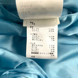 ルイ・ヴィトン LOUIS VUITTON 草間彌生 パッチワークレザー切替ジャケット HOL30E ライトブルー レザー/キュプラ メンズ ブルゾン