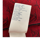 ルイ・ヴィトン LOUIS VUITTON モノグラム総柄ニットジップアップパーカー FJKC14 ブラック ウール メンズ パーカー