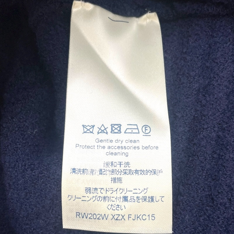 ルイ・ヴィトン LOUIS VUITTON ロゴエンボス FJKC15 ネイビー ウール レディース パーカー