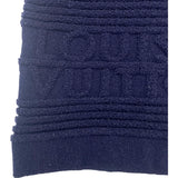 ルイ・ヴィトン LOUIS VUITTON ロゴエンボス FJKC15 ネイビー ウール レディース パーカー