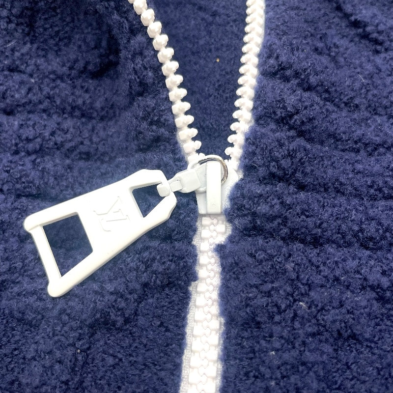 ルイ・ヴィトン LOUIS VUITTON ロゴエンボス FJKC15 ネイビー ウール レディース パーカー