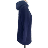 ルイ・ヴィトン LOUIS VUITTON ロゴエンボス FJKC15 ネイビー ウール レディース パーカー