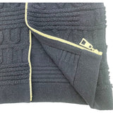 ルイ・ヴィトン LOUIS VUITTON ロゴエンボス FJKC15 ネイビー ウール レディース パーカー