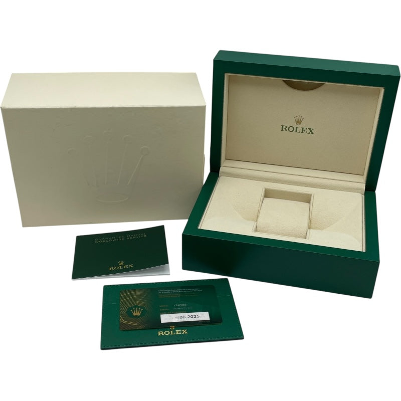 ロレックス ROLEX オイスターパーペチュアル 41 134300 メッドブルー SS 自動巻き メンズ 腕時計