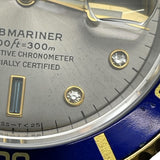 ロレックス ROLEX サブマリーナ 16613SG グレー K18/SS 自動巻き メンズ 腕時計