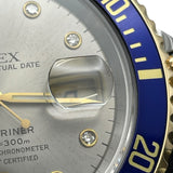 ロレックス ROLEX サブマリーナ 16613SG グレー K18/SS 自動巻き メンズ 腕時計