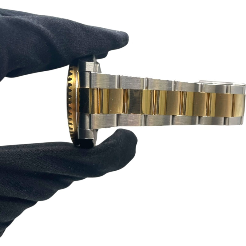 ロレックス ROLEX GMTマスター2 116713LN ブラック K18YG/SS メンズ 腕時計