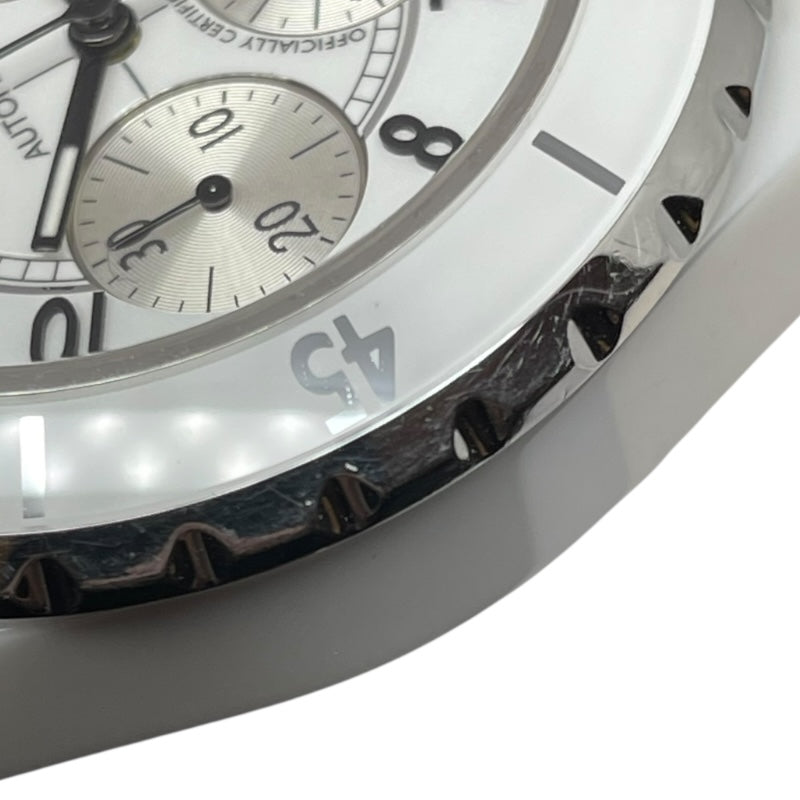 シャネル CHANEL J12 クロノグラフ 41mm H1007 ホワイト セラミック 自動巻き メンズ 腕時計