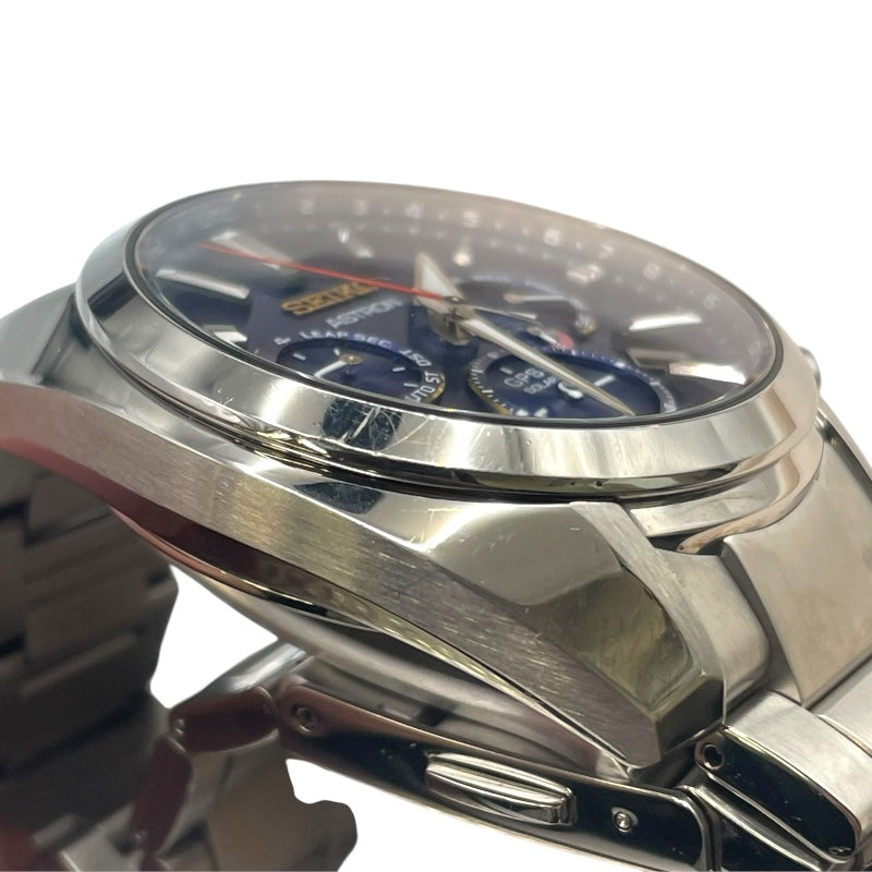 セイコー SEIKO アストロン 大谷翔平2022年限定モデル SBXC115 ブルー SS メンズ 腕時計