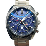 セイコー SEIKO アストロン 大谷翔平2022年限定モデル SBXC115 ブルー SS メンズ 腕時計