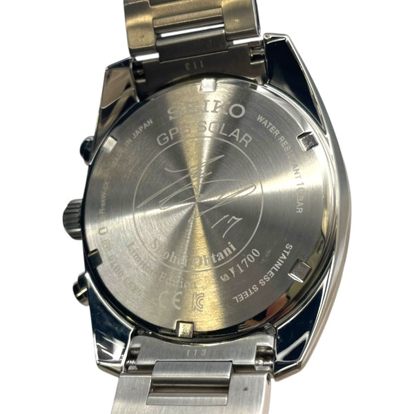 セイコー SEIKO アストロン 大谷翔平2022年限定モデル SBXC115 ブルー SS メンズ 腕時計