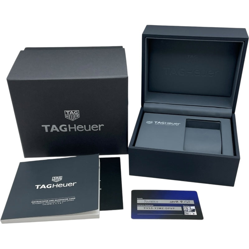 タグ・ホイヤー TAG HEUER リンクキャリバー5 WBC2111 ホワイト SS 自動巻き メンズ 腕時計