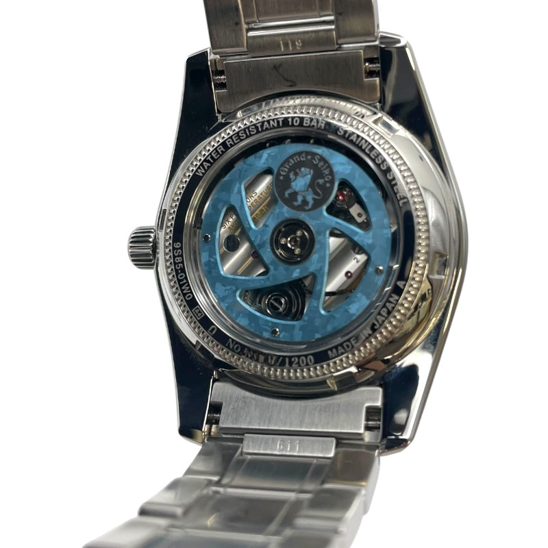 グランドセイコー Grand Seiko ヘリテージコレクション メカニカルハイビート36000 国内600本限定 SBGH311 ホワイト SS メンズ 腕時計